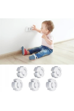 Bebek Çocuk Priz Koruma Kapağı (6 Adet) Çocuk Güvenliği, Priz Muhafazası, Priz Kapatıcı Bebek Çocuk Priz Koruma Kapağı (6 Adet) Çocuk Güvenliği, Priz Muhafazası, Priz Kapatıcı