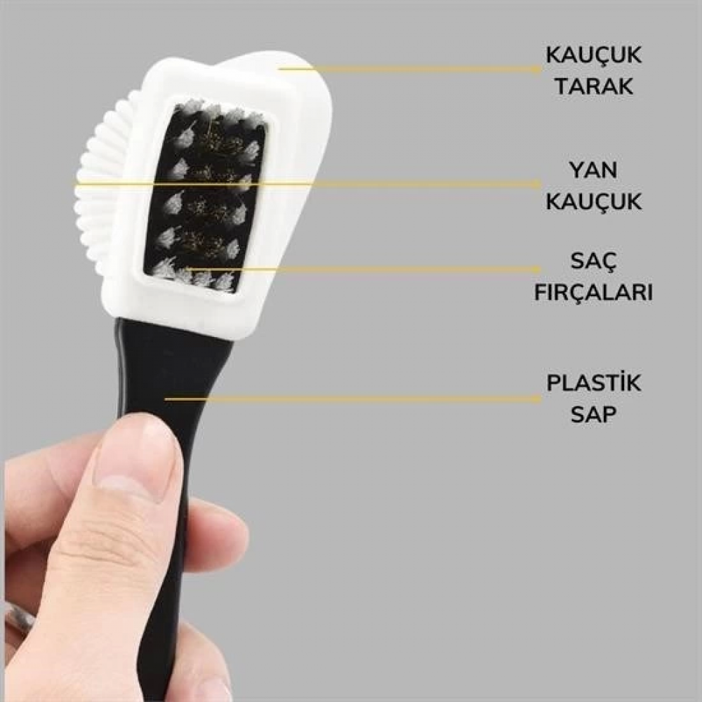 Çift Taraflı Pratik Taşınabilir Süet Nubuk Deri Çizme Bot Ayakkabı Temizleme Bakım Fırçası Çift Taraflı Pratik Taşınabilir Süet Nubuk Deri Çizme Bot Ayakkabı Temizleme Bakım Fırçası