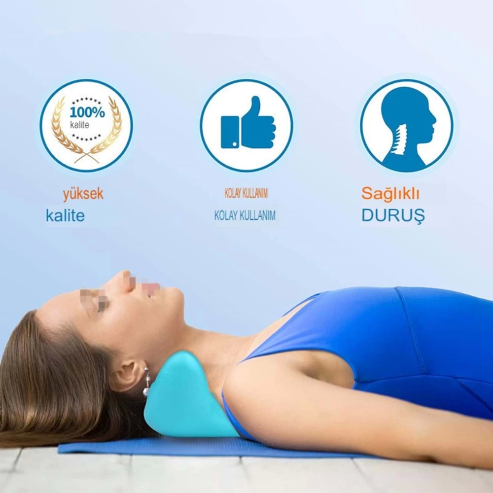 Epilons Ergonomik Boyun Masajı Yastığı – Servikal Traksiyon Destekli, Ağrı Giderici, Ortopedik Yapı Epilons Ergonomik Boyun Masajı Yastığı – Servikal Traksiyon Destekli, Ağrı Giderici, Ortopedik Yapı
