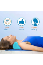 Epilons Ergonomik Boyun Masajı Yastığı – Servikal Traksiyon Destekli, Ağrı Giderici, Ortopedik Yapı Epilons Ergonomik Boyun Masajı Yastığı – Servikal Traksiyon Destekli, Ağrı Giderici, Ortopedik Yapı