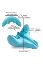 Epilons Ergonomik Boyun Masajı Yastığı – Servikal Traksiyon Destekli, Ağrı Giderici, Ortopedik Yapı Epilons Ergonomik Boyun Masajı Yastığı – Servikal Traksiyon Destekli, Ağrı Giderici, Ortopedik Yapı