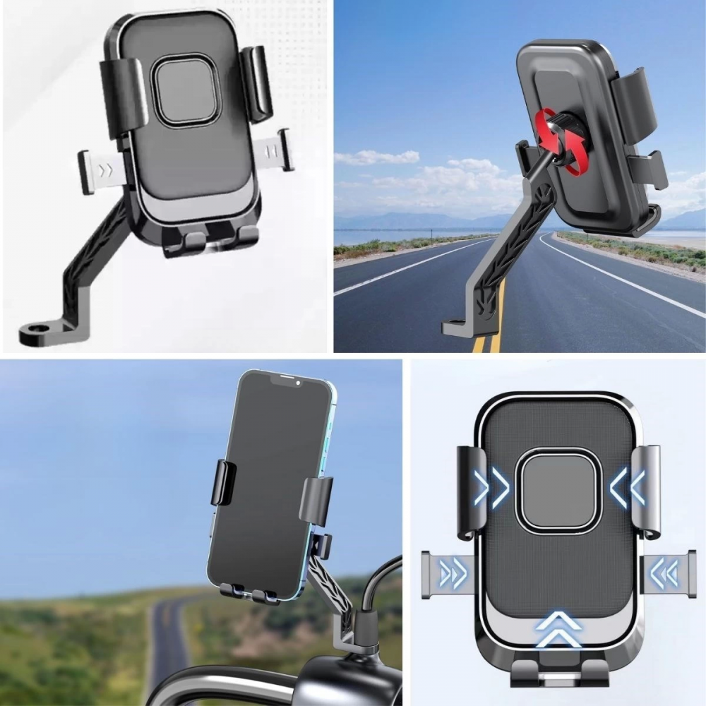 Epilons® Motor,motosiklet,bisiklet ,scooter İçin 360 Derece Dönebilen Dikiz Aynası Versiyonu Telefon Tutucu Aparat Epilons® Motor,motosiklet,bisiklet ,scooter İçin 360 Derece Dönebilen Dikiz Aynası Versiyonu Telefon Tutucu Aparat