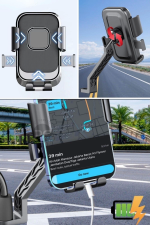 Epilons® Motor,motosiklet,bisiklet ,scooter İçin 360 Derece Dönebilen Dikiz Aynası Versiyonu Telefon Tutucu Aparat Epilons® Motor,motosiklet,bisiklet ,scooter İçin 360 Derece Dönebilen Dikiz Aynası Versiyonu Telefon Tutucu Aparat