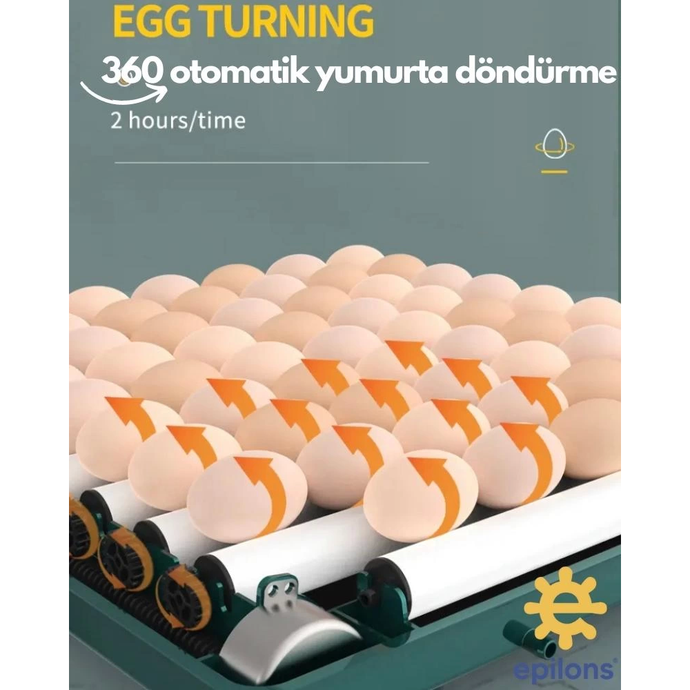 Epo-130my Kuluçka Makinesi | 130 Yumurtalık, Yedek Motorlu İncubator Epo-130my Kuluçka Makinesi | 130 Yumurtalık, Yedek Motorlu İncubator