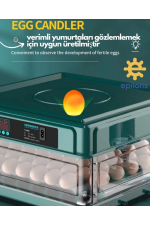 Epo-130my Kuluçka Makinesi | 130 Yumurtalık, Yedek Motorlu İncubator Epo-130my Kuluçka Makinesi | 130 Yumurtalık, Yedek Motorlu İncubator