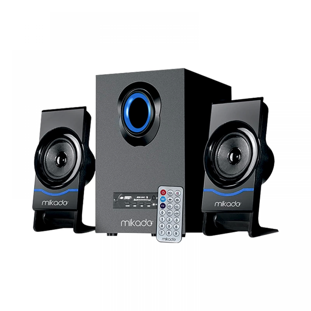 Mıkado Md-1700bt 2+1 Siyah Usb+sd+fm+bt Destekli Uklı Multımedıa Speaker - Hoparlör Mıkado Md-1700bt 2+1 Siyah Usb+sd+fm+bt Destekli Uklı Multımedıa Speaker - Hoparlör