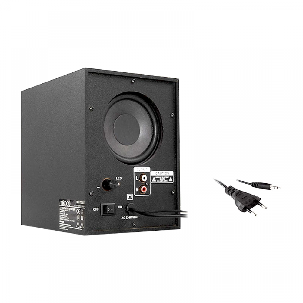 Mıkado Md-1700bt 2+1 Siyah Usb+sd+fm+bt Destekli Uklı Multımedıa Speaker - Hoparlör Mıkado Md-1700bt 2+1 Siyah Usb+sd+fm+bt Destekli Uklı Multımedıa Speaker - Hoparlör