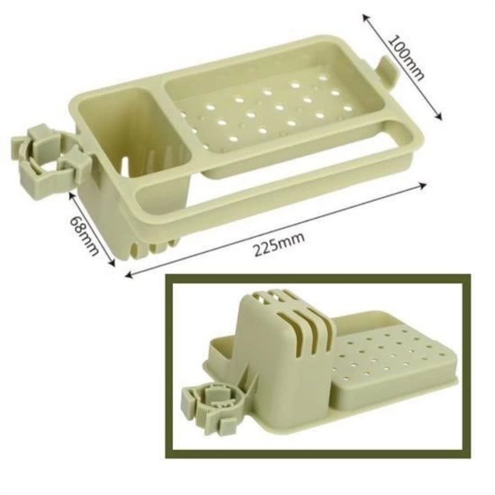Musluğa Takılan Sünger Havlu Askılı Sabun Hazneli Mutfak Banyo Lavabo Düzenleyici Organizer Musluğa Takılan Sünger Havlu Askılı Sabun Hazneli Mutfak Banyo Lavabo Düzenleyici Organizer