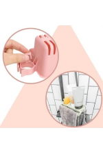 Musluğa Takılan Sünger Havlu Askılı Sabun Hazneli Mutfak Banyo Lavabo Düzenleyici Organizer Musluğa Takılan Sünger Havlu Askılı Sabun Hazneli Mutfak Banyo Lavabo Düzenleyici Organizer