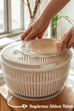 Pratik Ve Kullanışlı Salata Ve Sebze Kurutucu 5 Litre Pratik Ve Kullanışlı Salata Ve Sebze Kurutucu 5 Litre