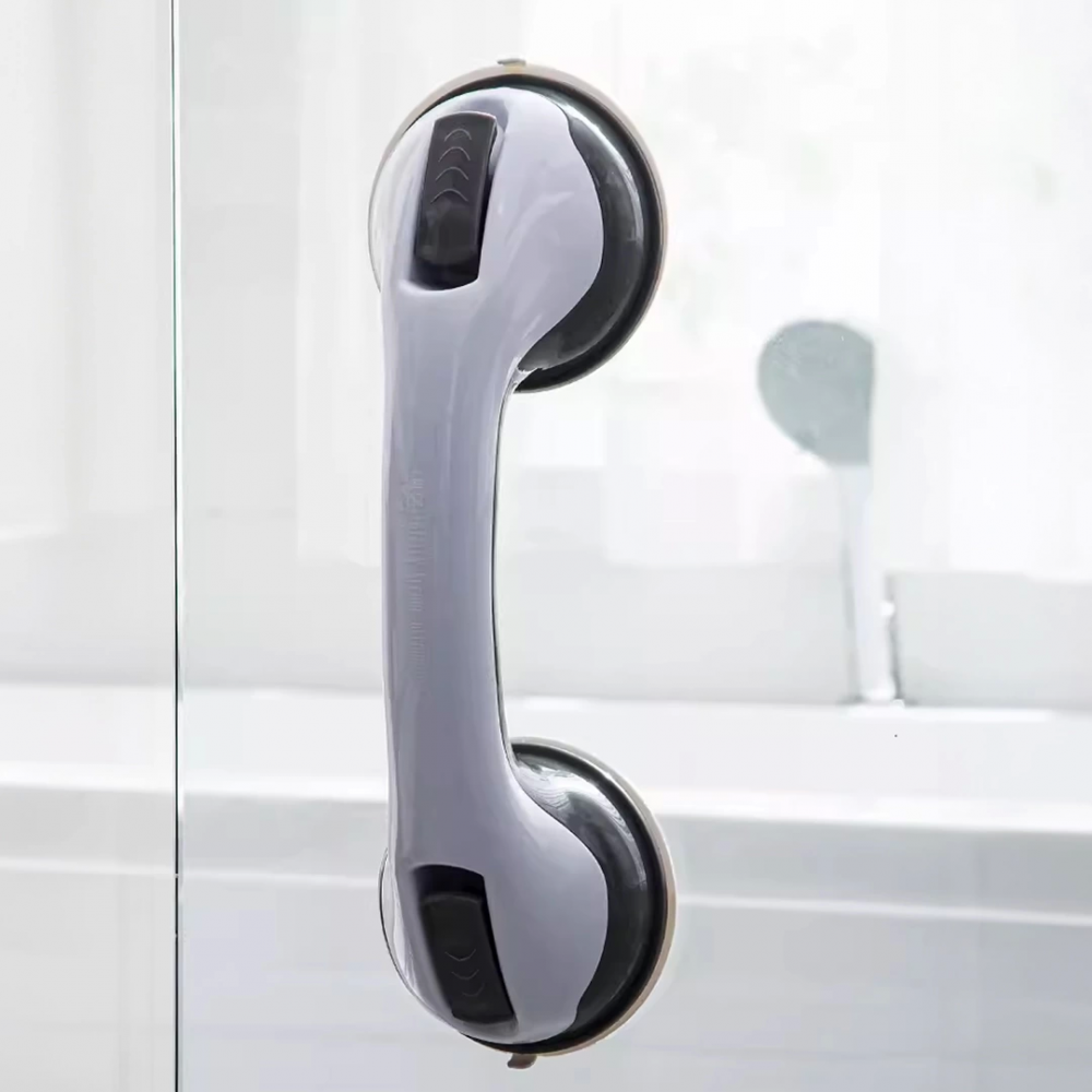 Sunup Sn-14661 Vantuzlu Banyo Tutacağı - Kayma Düşme Önleyici Kilitli Tutunma Barı Sunup Sn-14661 Vantuzlu Banyo Tutacağı - Kayma Düşme Önleyici Kilitli Tutunma Barı